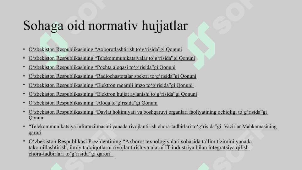 Tarmoq asoslari. Tarmoq muhandisi Virtualizatsiya 7