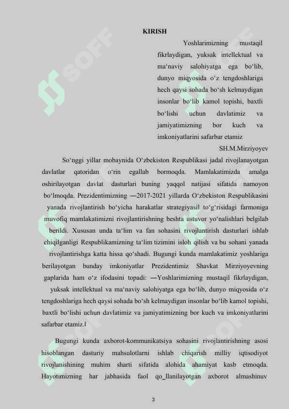 Davolash maskani axborot tizimida tibbiy muolajalar hisobini yuritish tizim osti loyihasini yaratish 3