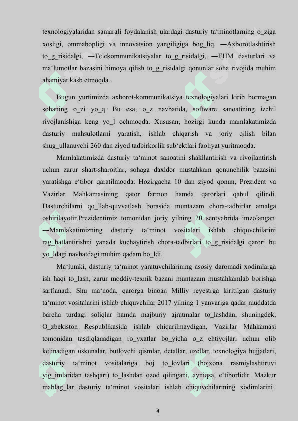 Davolash maskani axborot tizimida tibbiy muolajalar hisobini yuritish tizim osti loyihasini yaratish 4