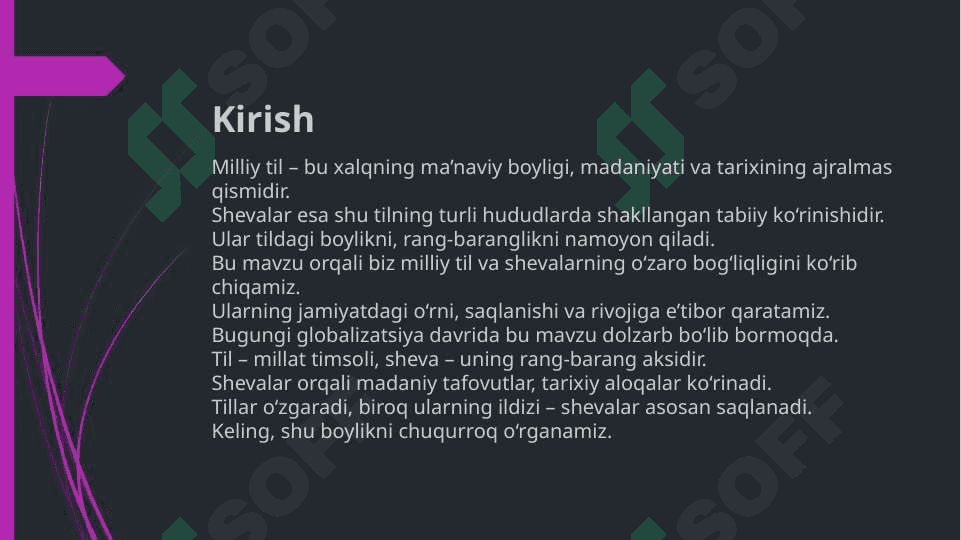 Milliy til va shevalar mavzusida slayd taqdimot 3