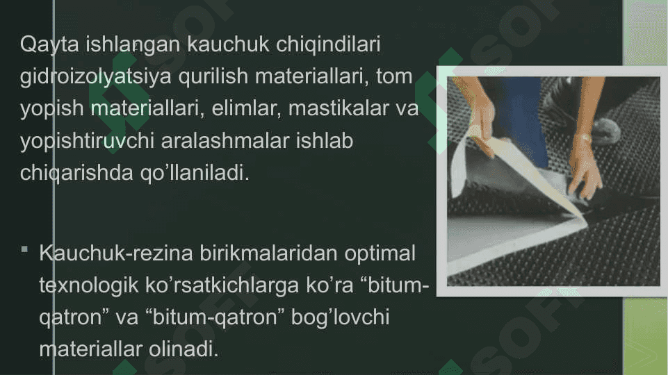 Polimer chiqindilaridan qurilish materiallari ishlab chiqarish 3