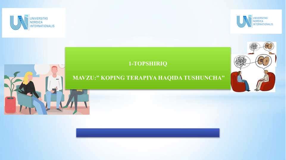 KOPING TERAPIYA HAQIDA TUSHUNCHA 1