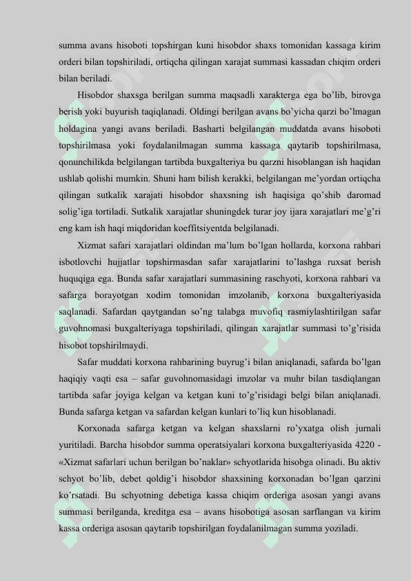 HISOBDOR SHAXSLAR BILAN HISOBLASHUVLAR HISOBI 4
