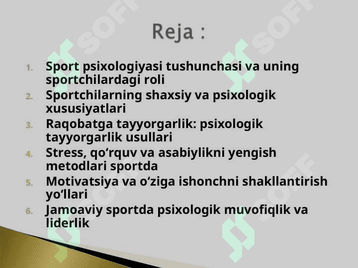Sport sohasidagi psixologik ish.ppt 2