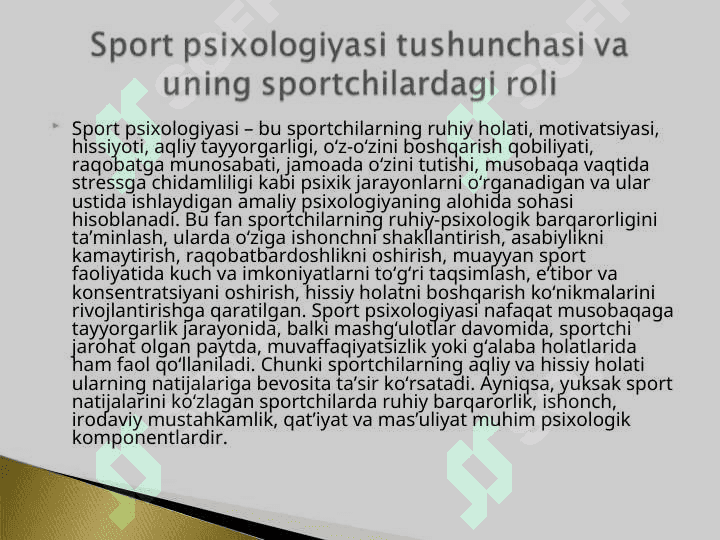 Sport sohasidagi psixologik ish.ppt 3