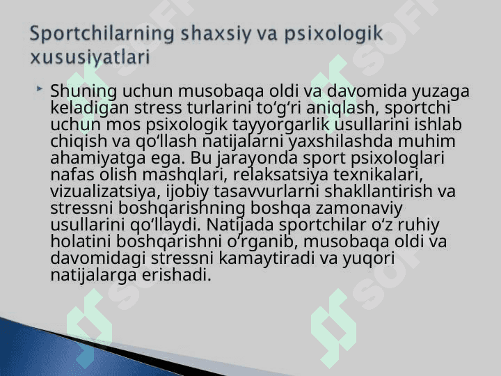Sportda psixologik stresslar.ppt 6