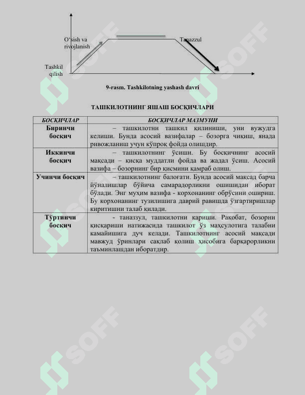 Tashkilot va uni boshqarish 2