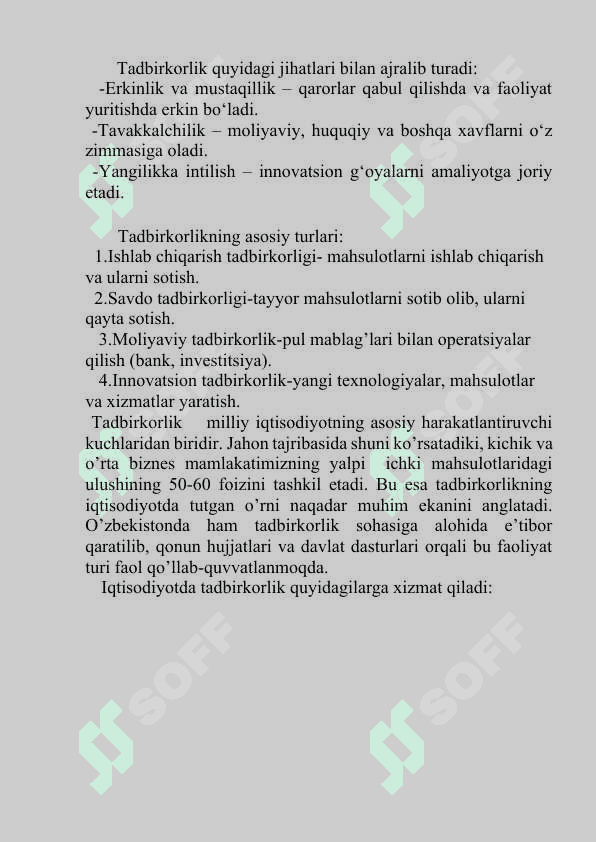 Tadbirkorlik faoliyatida banklarning o‘rni 4