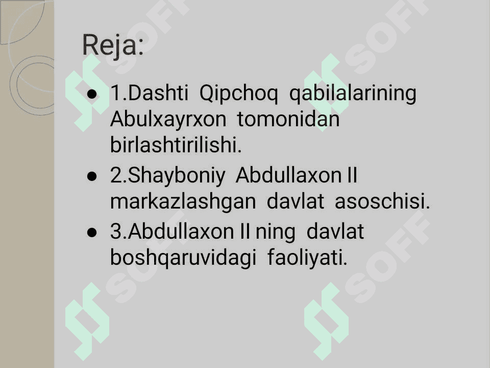 Movarounnharda Shayboniylar davlatining tashkil topishi 2