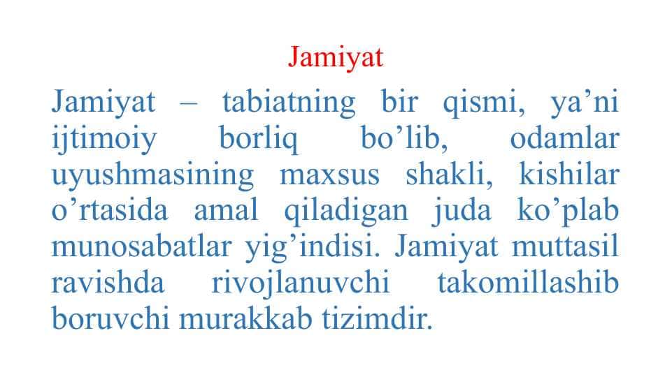 Jamiyat