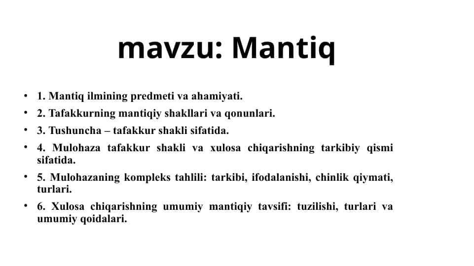 Mantiq