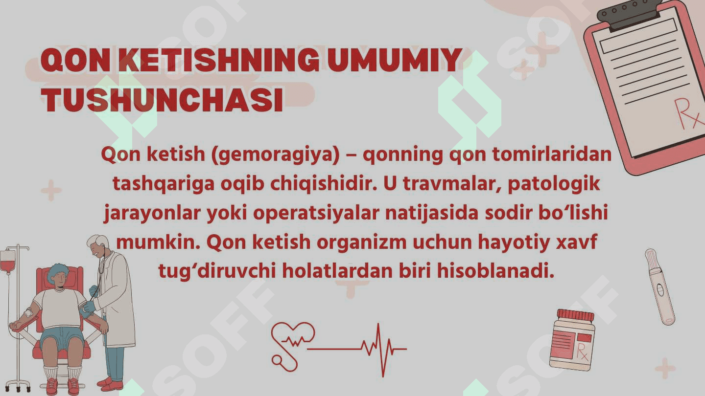 qon ketish tasnifi va qon quyish prinsiplari 4