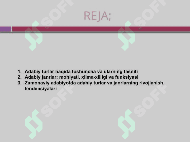 ADABIY TUR VA JANRLAR 2