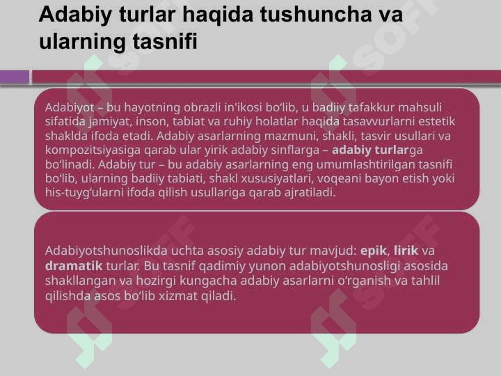 ADABIY TUR VA JANRLAR 3