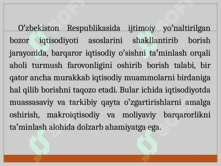 Iqtisodiy oʼsishning umumiy tavsifi va modellari 6
