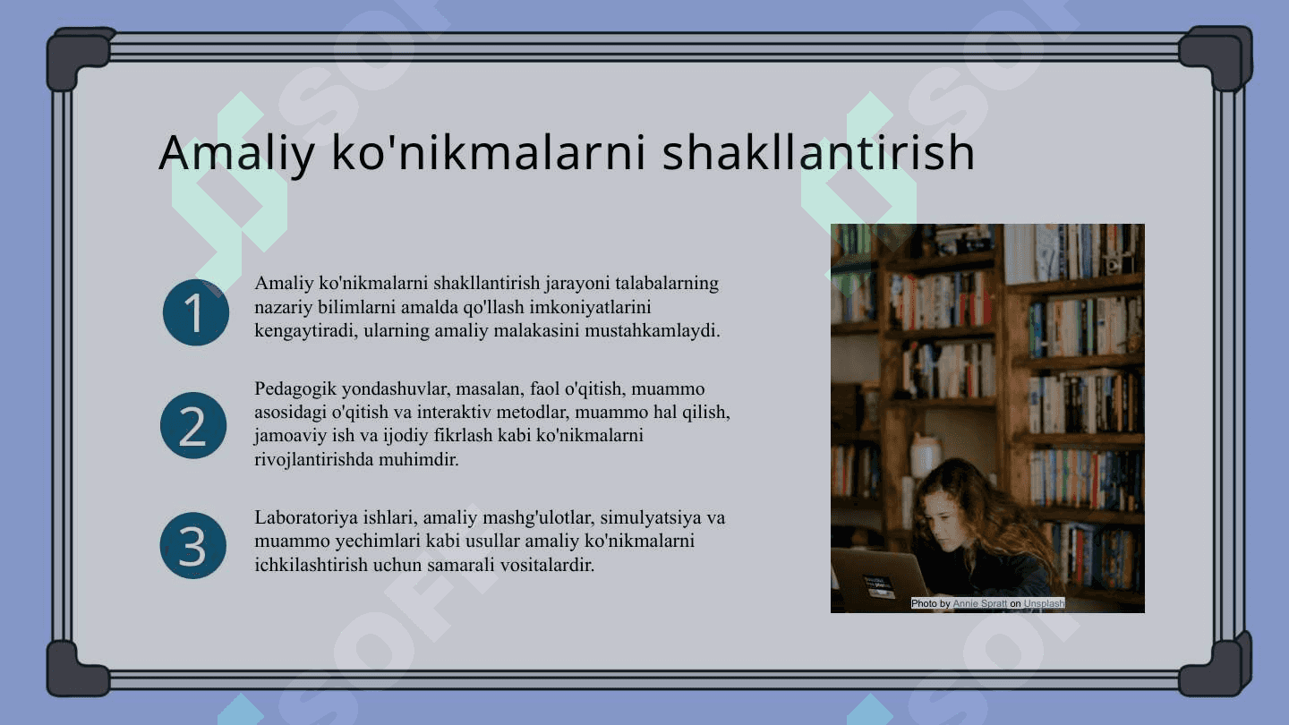 Qadam va qadam bosqichda amaliy koʻnikmalarini shakllantirishda nazariy - pedogogik asoslari 4