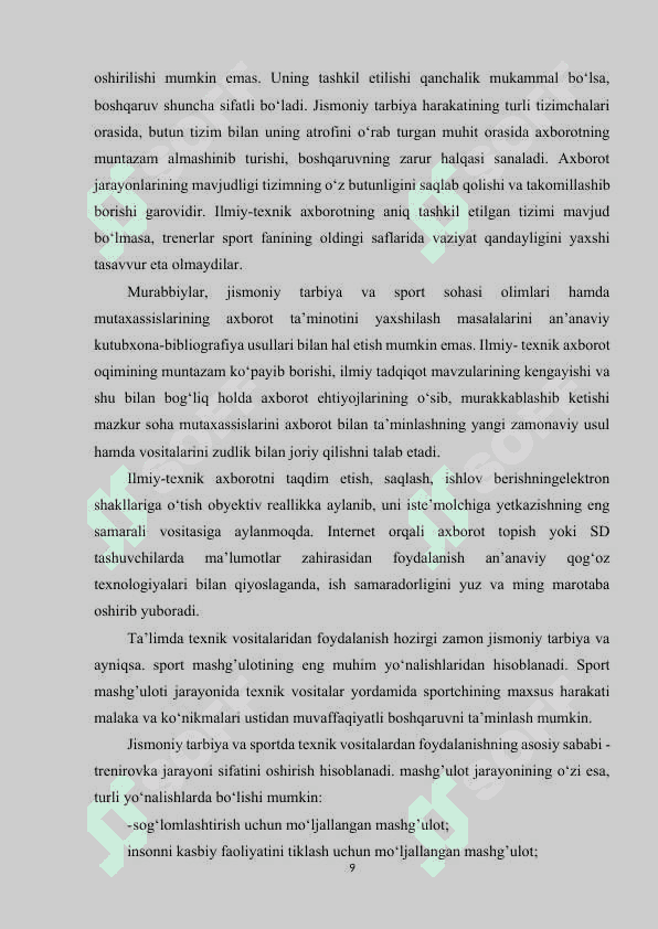 Gimnastikada sportchilarni nazariy tayyorlash 8