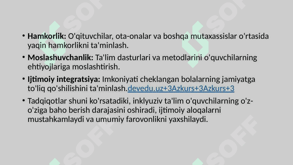 Inklyuziv talim modellari: tahlili a xususiyatlari. 4