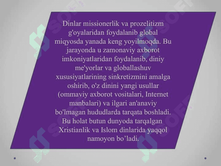 Islom qadriyatlari va ma'rifatining hozirgi davrdagi ahamiyati 8