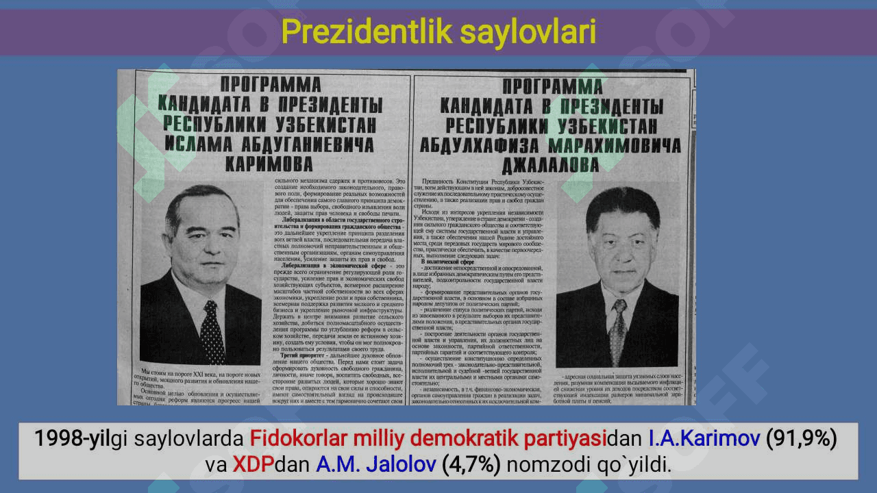 O`zbekiston davlat mustaqilligining qo`lga kiritilishi.O`zbekiston davlat mustaqilligining qo`lga kiritilishi. 3