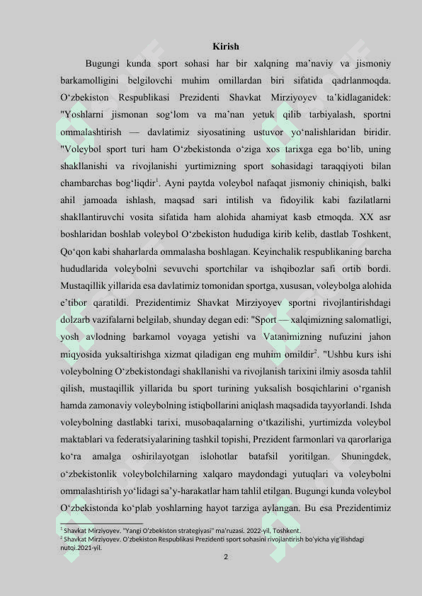 VOLEYBOLNING O ‘ZBEKISTONDAGI TARIXI VA RIVOJLANISHI 2