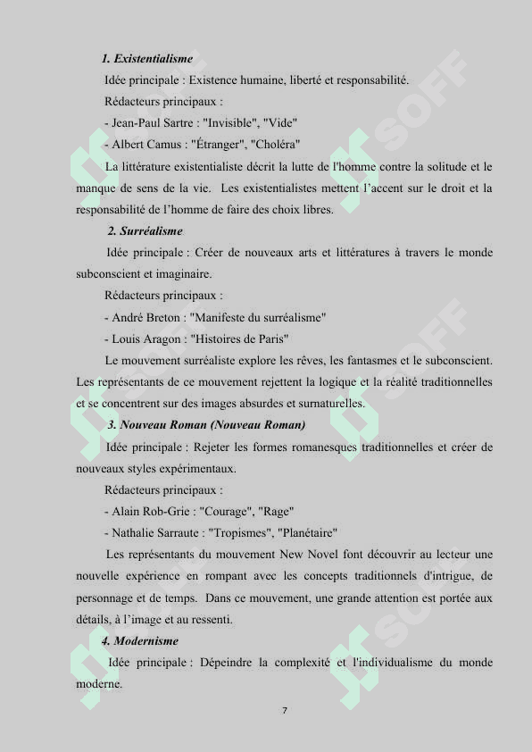 Patrick Modiano et son œuvre 7