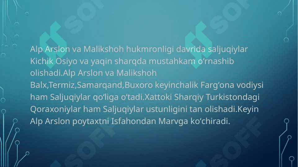 Saljuqiylar davrida 4