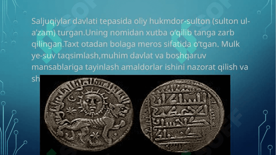 Saljuqiylar davrida 6