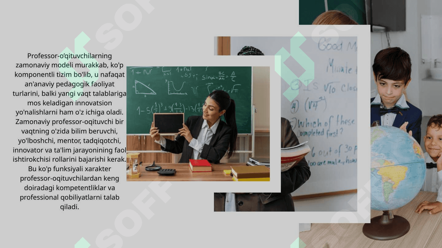 Professor-o’qituvchilarning zamonaviy modeli va kvalimetrik  diagnostikasi. 4