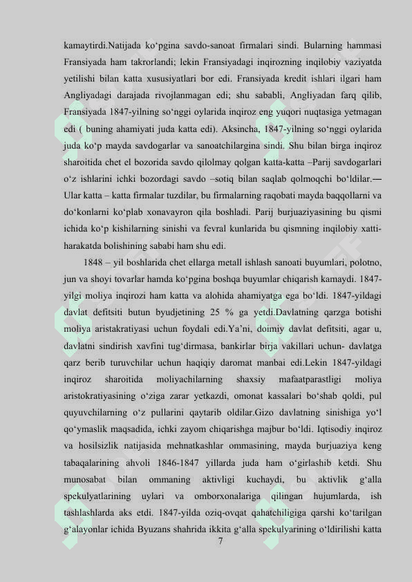 FRANSUZ BURJUA INQILOBI SIYMOLARI kurs ishi 7