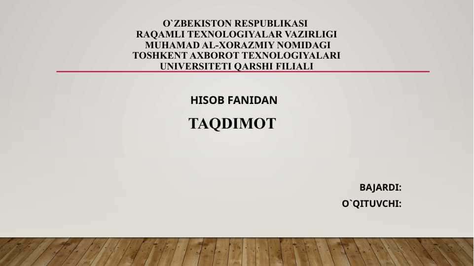 Mikroiqdisodiyot va makroiqdisodiyotda differensial hisob tatbiqlari 1