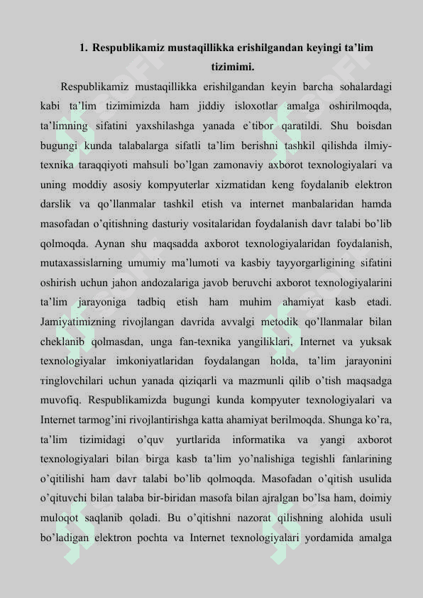 O’zbekistonda masofaviy ta’lim tizimini rivojlanish tendensiyasi 4
