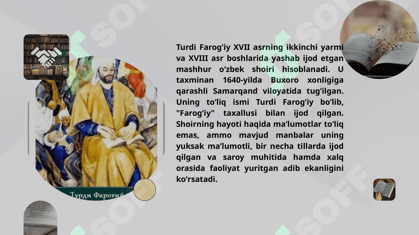 TURDI FAROGʻIYNING "SUBHONQULIXON TOʻGʻRISIDA HAJV" ASARI TAHLILI 2