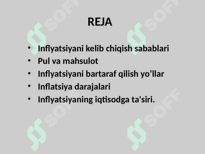 INFLYATSIYAga jarayonlari tahlili 2