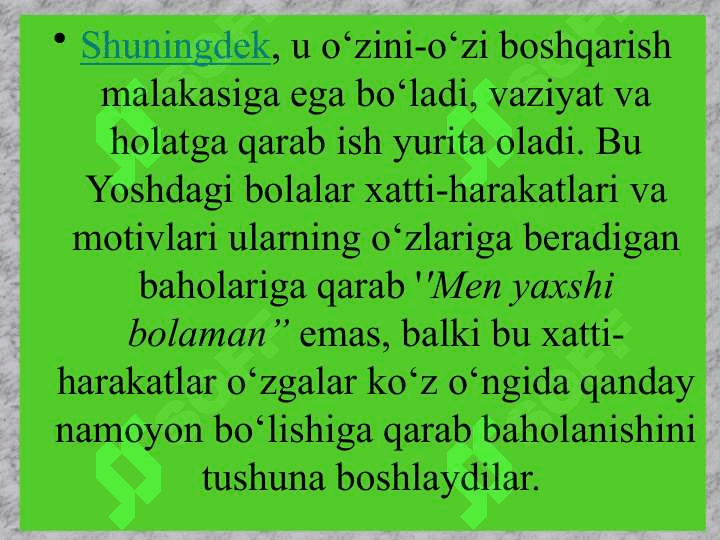Ilk bolalik davri xususiyatlari (2) 8