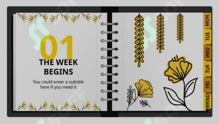 WEEKLY MINDME PLANNER 3