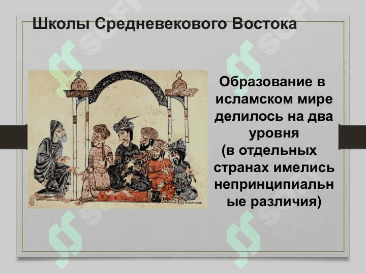 Школы Средневекового Востока 4