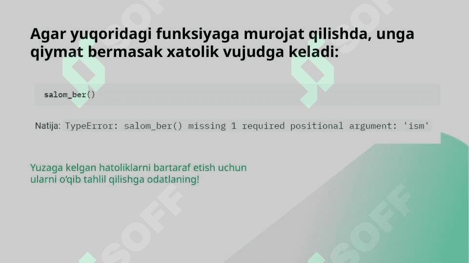 Python-da funksiyalar va modullar: yaratish va ishlatish 7