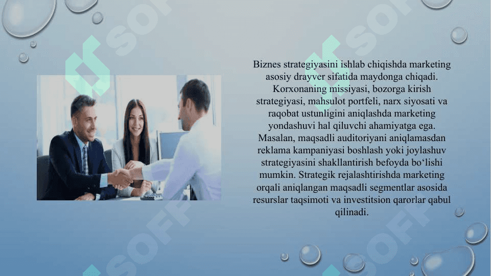 Biznesni boshqarishda marketingning o’rni 4