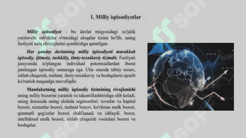 Ochiq iqtisodiyotda makroiqtisodiy siyosat 2