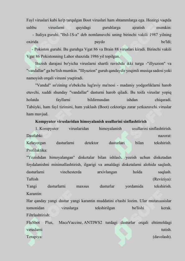 Antivirus dasturlarini ishga tushirish va o‘rnatish 5
