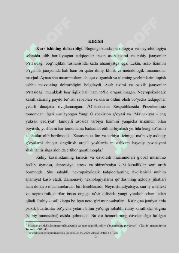 Asab tizimi xususiyatlarini o‘rganishda kuzatish metodi.(T.V. Kozlovaning kuzatuv sximasi) 2