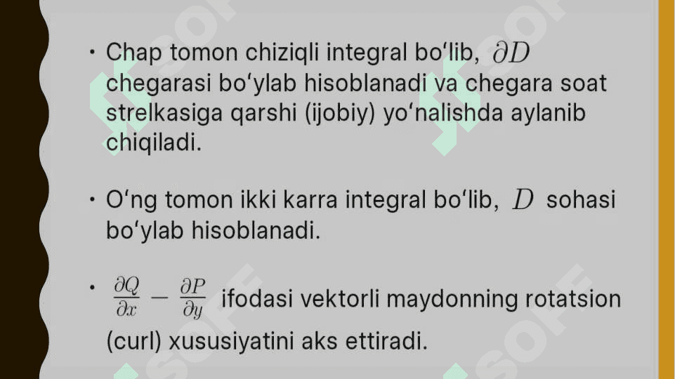 Grin formulasi va uning tadbiqlari 5