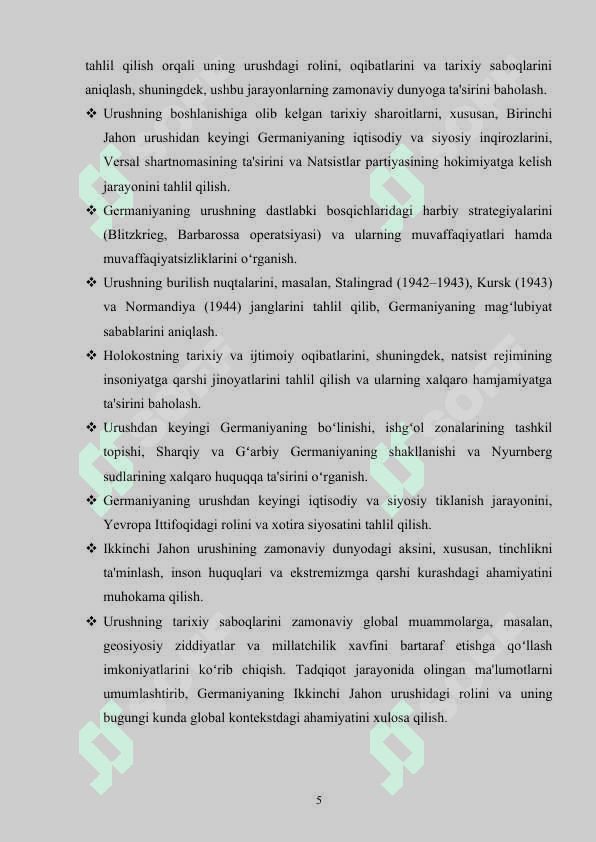 IKKINCHI JAHON URUSHI YILLARIDA GERMANIYA 5