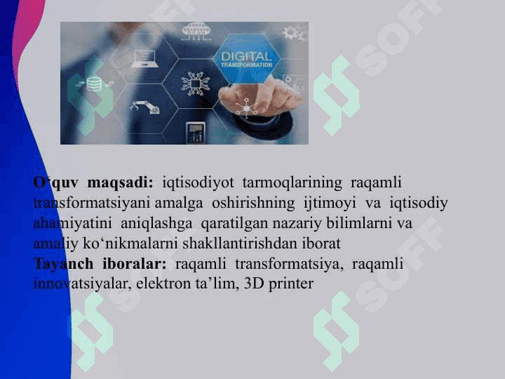 Raqamli transformatsiya. 3