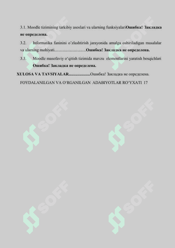 GLOBAL INTERNET TARMOG‘IDA INFORMATIKA FANIDAN ELEKTRON TA’LIM RESURSINI YARATISH VA FOYDALANISH METODIKASI 4