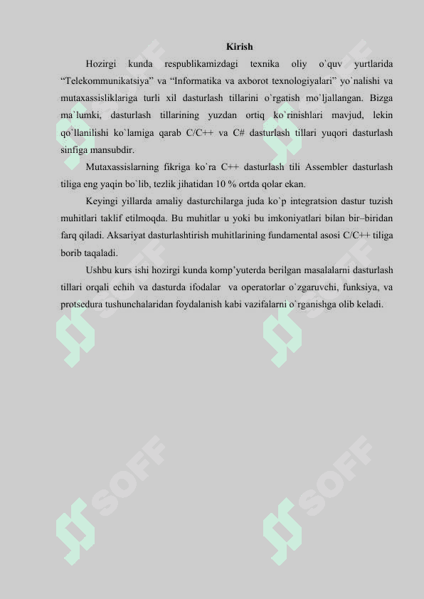 C++ dasturlash tilida ifodalar va operatorlar arifmetik amallar 2