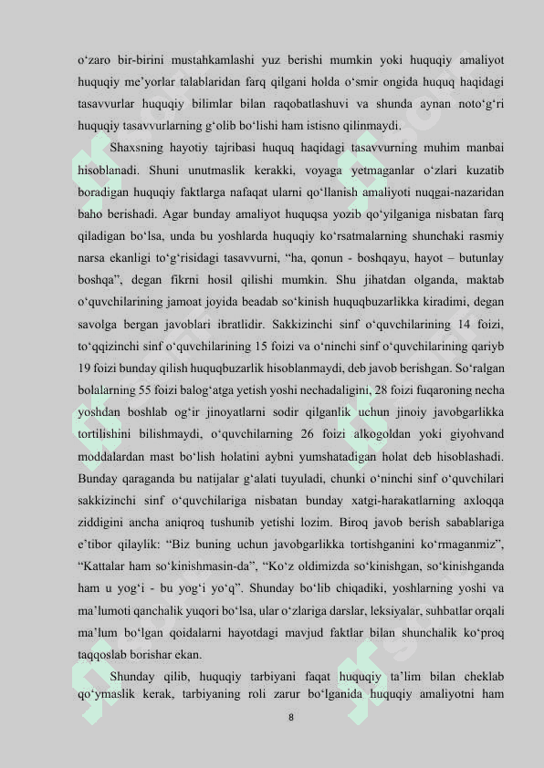 Davlat mexanizmi tushunchasi , tarkibiy qisimlari” mavzusida tayyorlagan KURS  ISHI 8