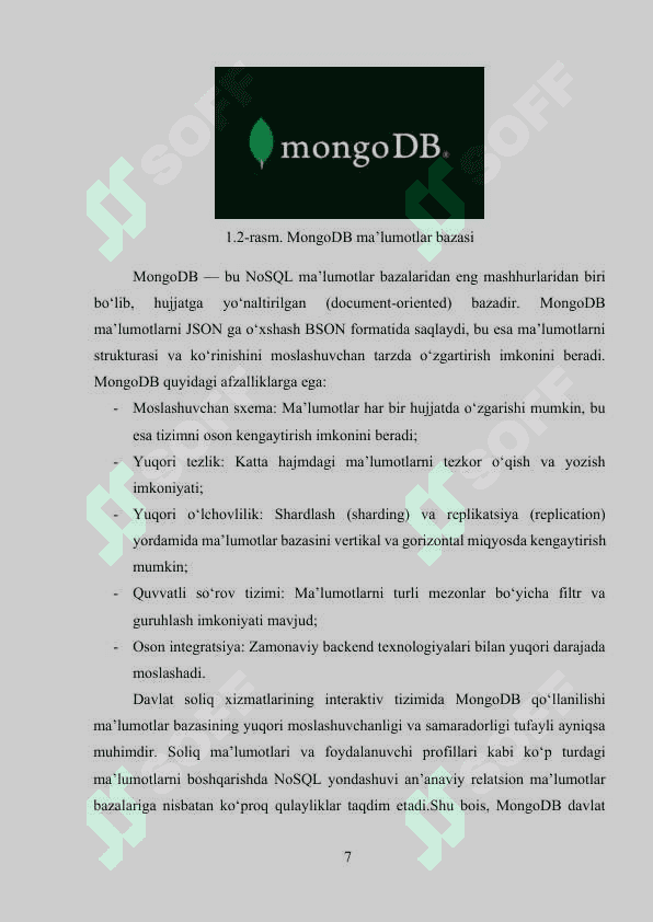 “Davlat soliq” sohasida davlat interaktiv xizmatlarini loyihalashtirish 7
