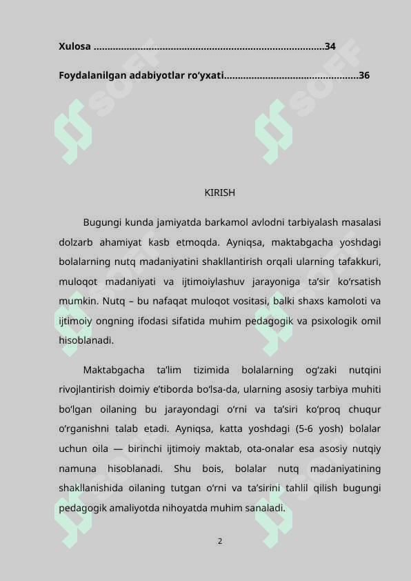 Maktabgacha katta yoshdagi bolalar nutq madaniyatini shakillantirishda oilaning o'rni 2